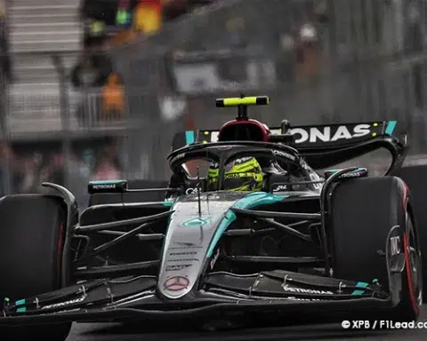 Rain Dampens Learnings But Spirits High at Mercedes