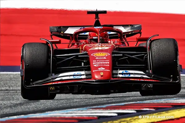  Sainz Leclerc Struggle in F1 Sprint with Ferrari