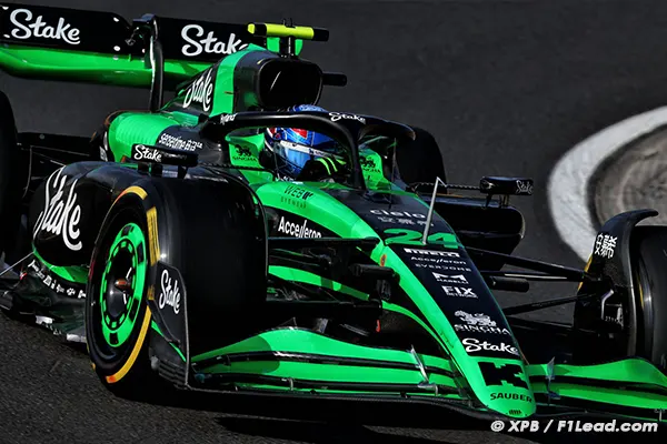 C44 Progress Cheers Bottas; Zhou's Perez Scuffle