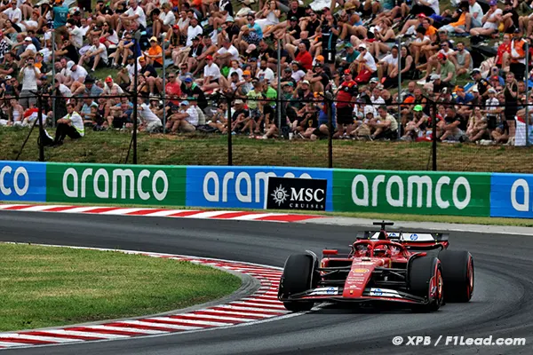 Ferrari Duo Peaks; Sainz Eyes McLaren Verstappen