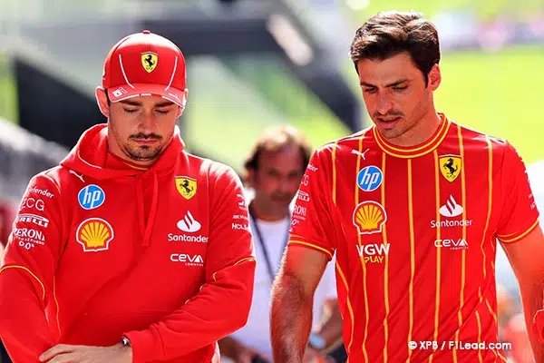 Ferrari's Frustrating Weekend Sainz Shines Leclerc Stumbles