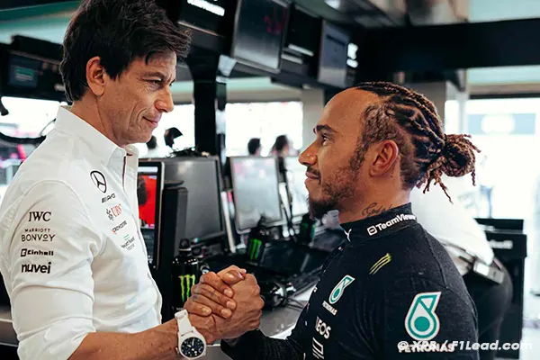 Hamilton's Silverstone Swan Song with Wolff