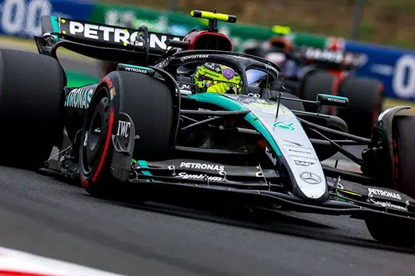 Hamilton's W15 Intact After Verstappen Clash