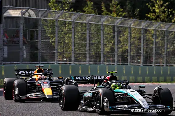 Hamilton's W15 Intact After Verstappen Clash