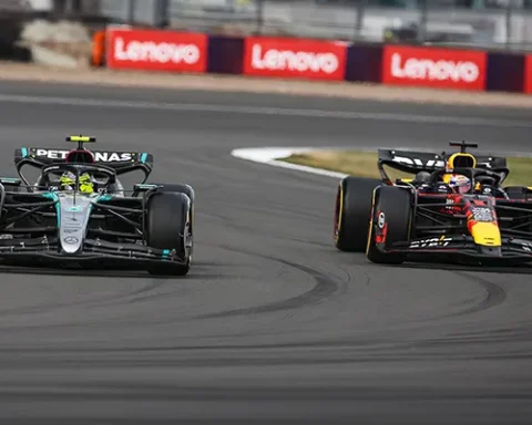 Hungary GP Mercedes and Red Bull Face-Off