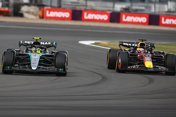 Hungary GP Mercedes and Red Bull Face-Off