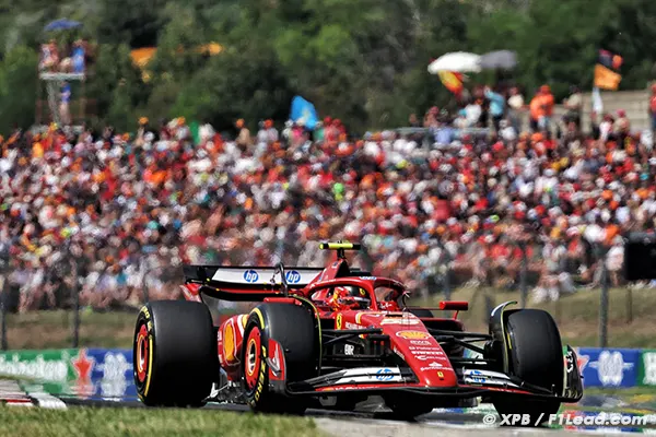 Leclerc Narrowly Misses Podium Sainz Stumbles