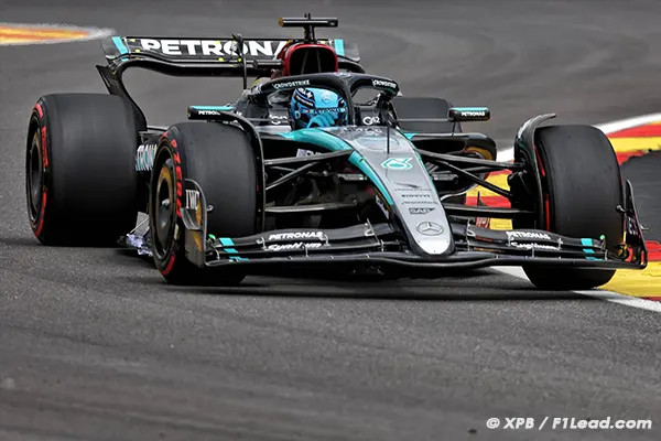 Mercedes F1 Faces Setback at Spa Behind Rivals