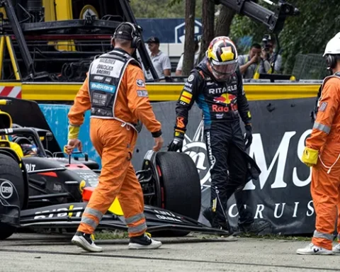 Q1 Mishap Perez Apologises for Red Bull Blunder