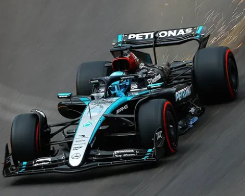 Russell Leads Hamilton Seconds in Mercedes Belgium Win 2024