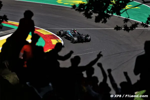 Russell Leads Hamilton Seconds in Mercedes Belgium Win 2024