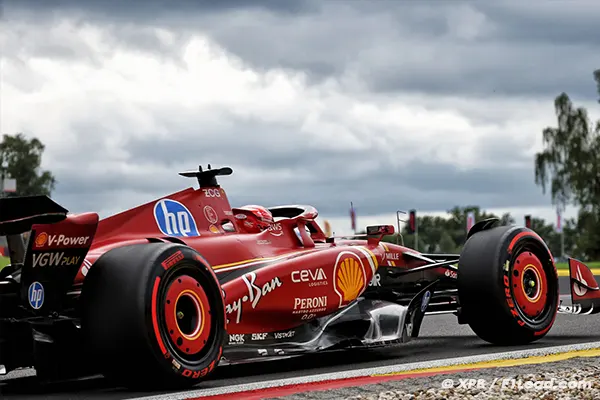 Spa Weather Forces Ferrari to Rethink Tactics