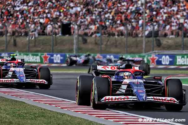 Tsunoda Thrilled Ricciardo Fumes After Hungary GP