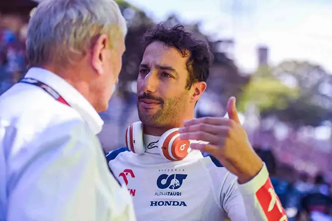 Red Bull Backs Perez Marko Questions Ricciardo’s Fit