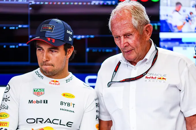 Red Bull Backs Perez Marko Questions Ricciardo’s Fit