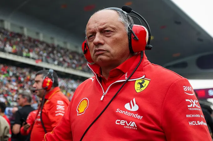 Ferrari's Vasseur Balance and Growth Key to Success