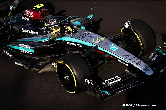 Hamilton Spearheads Mercedes 1-2 in Tense Italy FP3