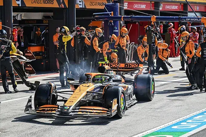 McLaren Closes Gap on Red Bull, Drivers' Duel