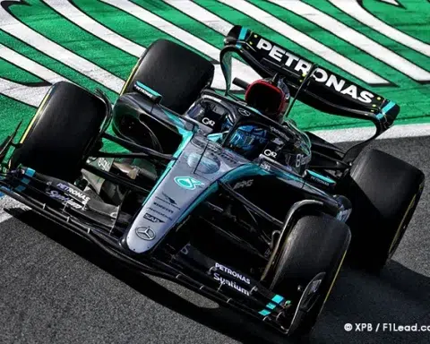 Mercedes Falters Russell Confused, Hamilton Paces to 8th