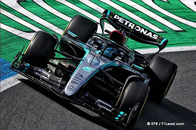 Mercedes Falters Russell Confused, Hamilton Paces to 8th