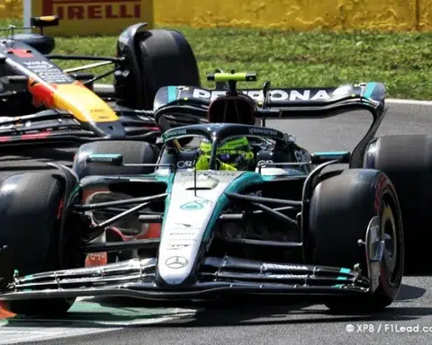 Monza FP2 Hamilton Pips Norris by a Whisker