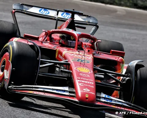 Sainz Clocks Third in Practice - Leclerc Close Behind