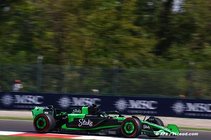 Stake F1 Demonstrates Enhanced Potential at Monza