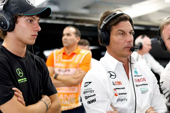 Wolff Spills the Beans Antonelli Confirmed by Mercedes