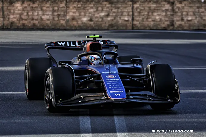 Albon - Colapinto Drive Williams to Top Finish in Baku