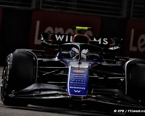 Albon Tops Charts - Colapinto Learns in Singapore