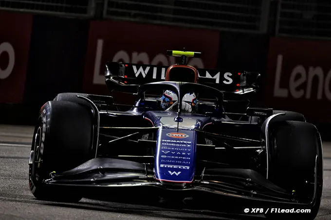 Albon Tops Charts - Colapinto Learns in Singapore