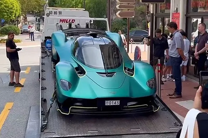 Alonso's New Valkyrie Fails on Monaco Streets