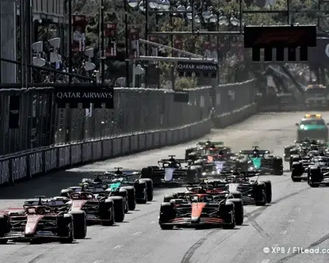 Azerbaijan GP Stats Pérez Stuns, Stops Red Bull