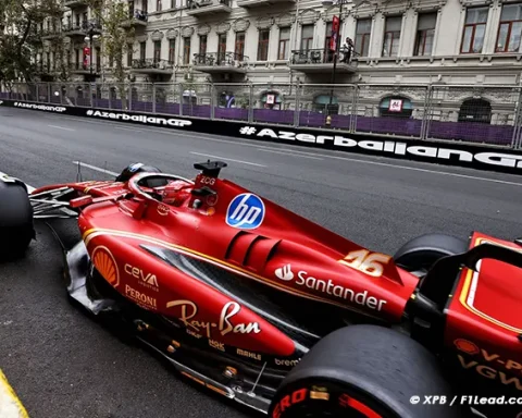 Baku Pole to Leclerc Again Verstappen Norris Struggle