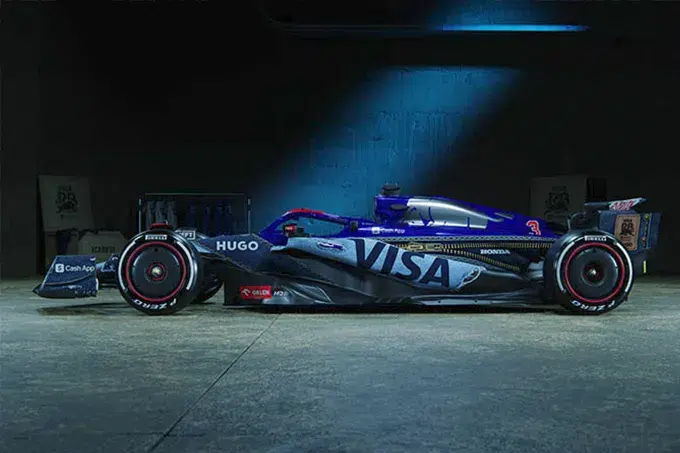 Fashion Meets Speed: RB F1's Denim Livery Debut