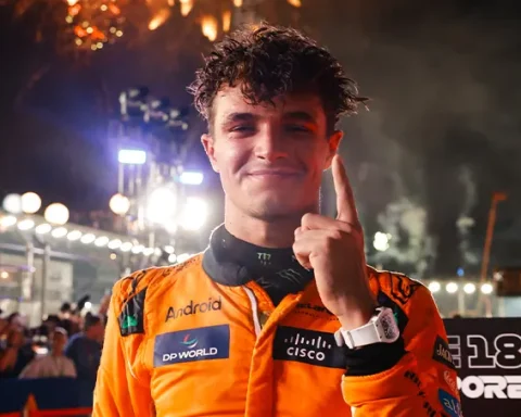 Lando Norris Triumphs in Singapore, Bests Verstappen