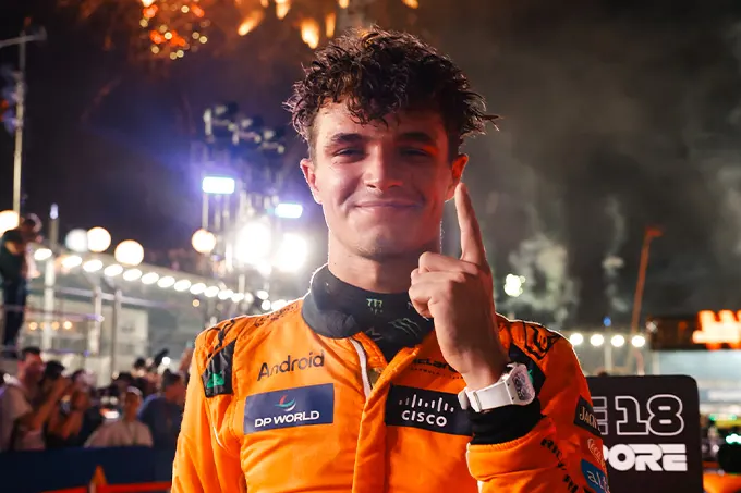 Lando Norris Triumphs in Singapore, Bests Verstappen