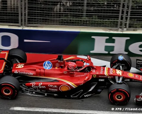 Leclerc Confident on Pole After FP1 Incident in Baku