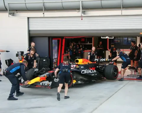 Lawson Steers Red Bull RB20 in Monza F1 Tests