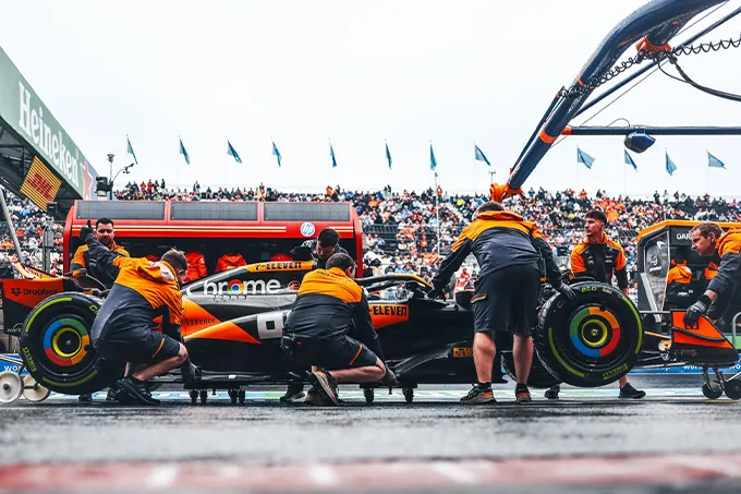 McLaren's Fast Laps Signal Dual Pit Stop Plan