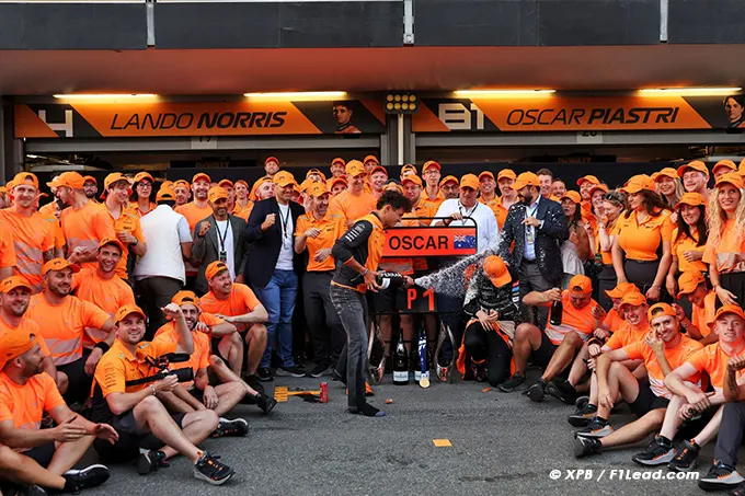 McLaren's Rise to Top in F1 a 'Significant Milestone'