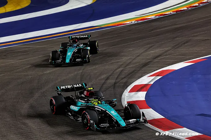 Mercedes F1 failed to capitalise on their grid positions