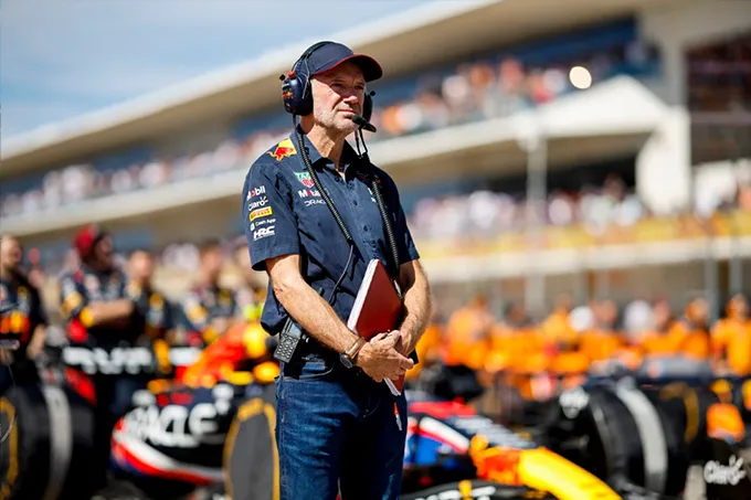 Newey Observes, Analyzes Rival F1 Tech on Grid