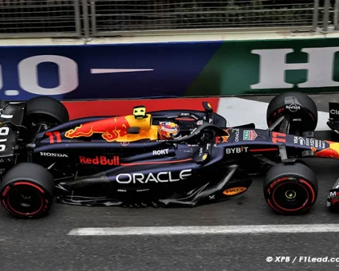 Perez Edges Verstappen in Baku as Red Bull Faces Struggles