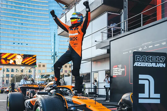 Piastri Triumphs in Baku, McLaren F1 Overtakes Red Bull