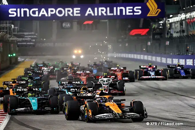 Record Break Singapore GP Without Safety Car