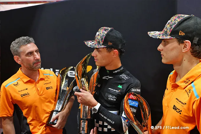 Stella Lauds McLaren's Dual Victory Drive