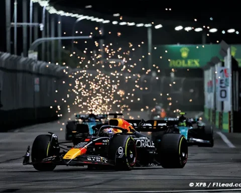 Verstappen Overcomes Difficulties to Clinch Second