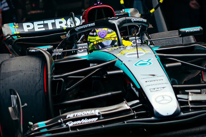 Accidents Test Mercedes F1's Strategy Under Budget Constraints