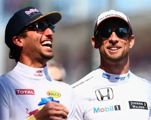 Button questions Red Bull's treatment of Ricciardo mid-season